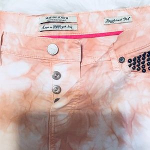 Scotch & Soda Shorts - Scotch & Soda Maison Scotch Coral Rock Boyfriend Scotch & Soda Shorts - Scotch & Soda Maison Scotch Coral Rock Boyfriend